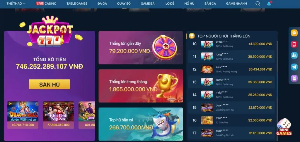 Hoàn trả 197vip